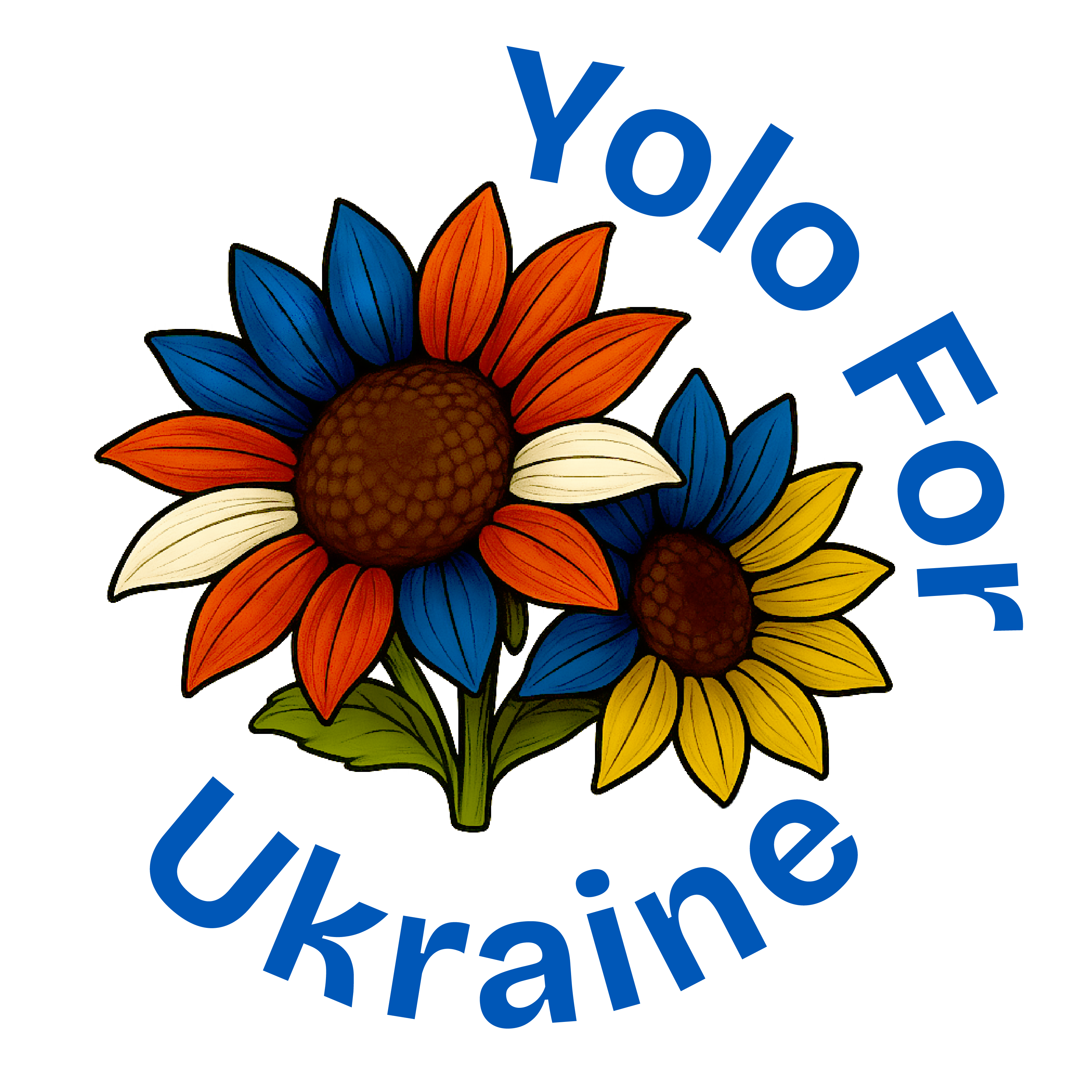 Yolo For Ukraine logo